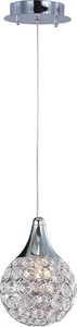 ET2 E24023-20PC Brilliant Xenon Mini Pendant in Polished Chrome w/Crystal Glass - Picture 1 of 3