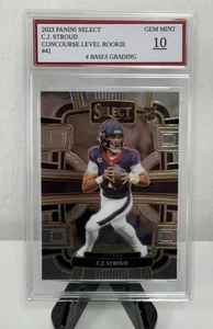 2023 Panini Select C. J. Stroud Texans Concourse Rookie Card #41 Gem Mint 10! - Bild 1 von 1