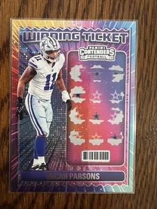 2024 Panini Contenders Winning Ticket Micah Parsons #20 SB6 - Picture 1 of 2