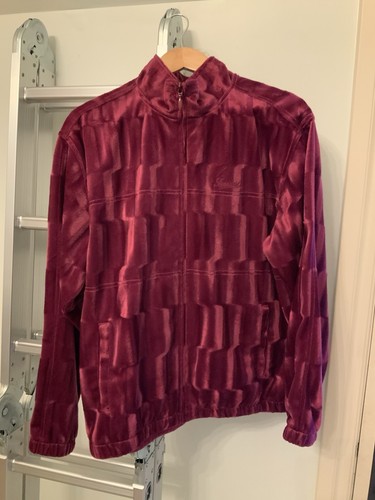 Giacca da allenatore Supreme in velluto viola grande