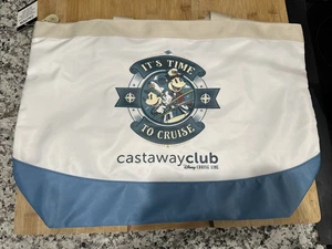 Bolso de Mano Club Náufrago 25 Aniversario Disney Cruise Line * - Imagen 1 de 7