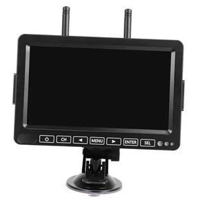Drahtlose Rückfahrkamera, Wohnmobil Rückfahrkamerasysteme mit 7" HD 1080P Monitor, - Bild 1 von 8
