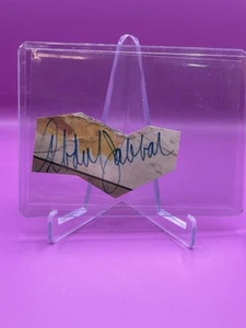 Kareem Abdul Jabbar Auto HOFers Signed Cut Great Auto - Picture 1 of 3