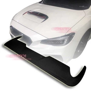 Unpainted V type hood grille vent scoop cover for 15~21 Subaru WRX STi sedan◎ - Bild 1 von 2