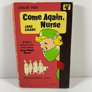 Come Again Nurse Jane Grant Pan PB 1962 - Picture 1 of 15