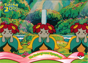 Pokemon Card The Underground Symphony Bellossom #7 Pokemon The Movie 2000 NM