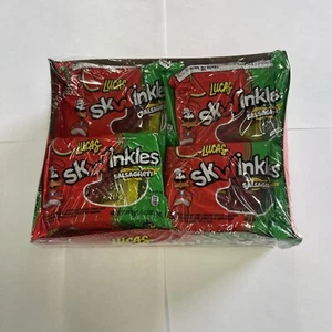 Lucas Skwinkles 12ct Salsagheti Sandia Watermelon Mexican Candy - Picture 1 of 2
