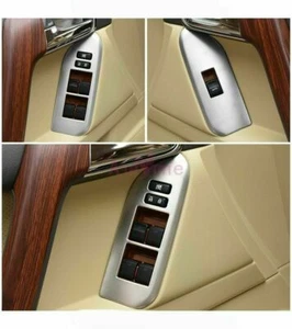 For Toyota Land Cruiser Prado FJ150 10-21 Window Lift Button Panel Molding Trim - Picture 1 of 7