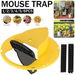 Mouse Trap Flip N Slide Bucket Lid Mouse Rat Trap With Ladder Mousetrap Catcher - Picture 1 of 19