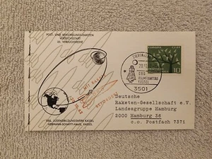Rocket Mail FLOWN Cover | EZ 55 Germany 1962 - Picture 1 of 2