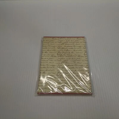 Cursive Cover Design Journal 60 Sheets Michael's Brand 5" x 7" new sealed - Image 1 of 4