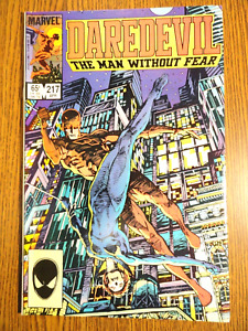 Daredevil #217 Barry Smith Cover Key VF Black Widow O'Neil DD 1st Print Marvel