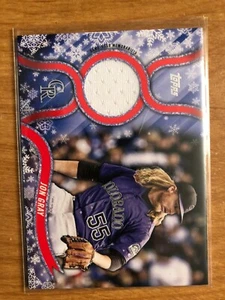 2018 Topps Walmart Holiday Mega Jon Gray Colorado Rockies jersey card - Picture 1 of 1