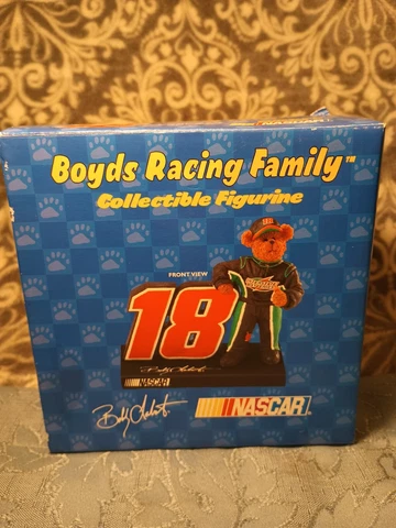 Boyds Racing Family Collectible Figurine Nascar #18 Bobby Labonte NIB Sealed Cover