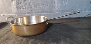 CUISINART Copper Stainless 3-1/2 qt. Sauté Pan PCT33-24H Helper Handle - Picture 1 of 7