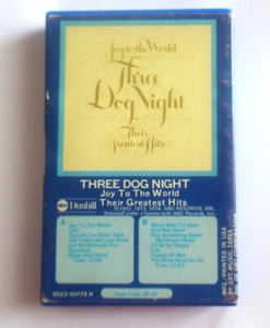 Three Dog Night - Joy To The World Their Greatest Hits, Cassette Tape, ABC, 1974 - Picture 1 of 6