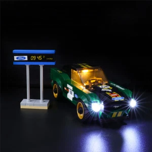 Kit de luces LED para LEGO 1968 Ford Mustang Fastback Speed Champions 75884 - Imagen 1 de 9