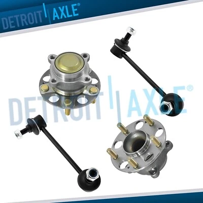 Cojinete y bujes de rueda trasera + barras estabilizadoras para 2013 2014 2015 Acura TLX Honda Accord Foto 1 de 4