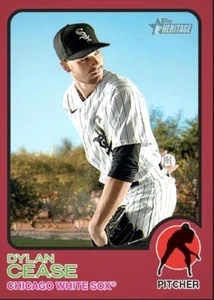 [DIGITAL CARD] Topps Bunt - Dylan Cease - Heritage 22 S1 - Red Base - Picture 1 of 1