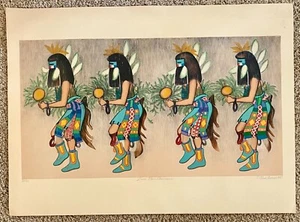 Original Farblithographie von Alice Asmar Bleistift signiert, betitelt, datiert & Nummer - Bild 1 von 14