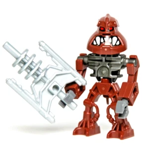 LEGO Bionicle Mini - Piraka Avak Minifigure (bio010) 8893 8894 Brown - Picture 1 of 6