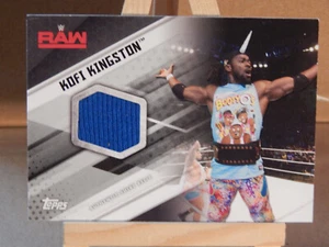 2017 Topps WWE - Camisa Reliquias Inserto Nuevo Día Kofi Kingston/199 - Imagen 1 de 4