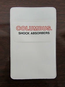 VINTAGE COLUMBUS STOSSDÄMPFER WERBUNG TASCHENSCHUTZ 60er JAHRE - Bild 1 von 1