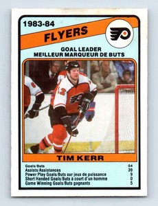 1984-85 O-Pee-Chee Tim Kerr #364