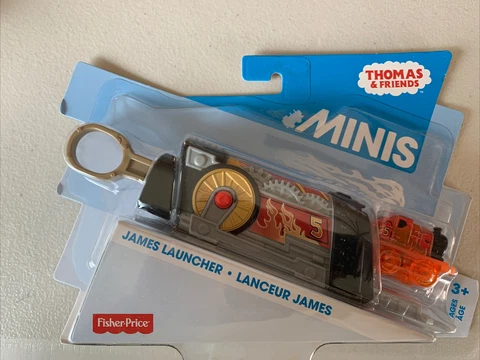 2016 Thomas and Friends Minis Train Launcher James. NIB. DVX60 Cover