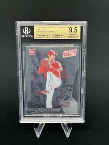Shohei Ohtani 2018 Panini The National VIP #46 ROOKIE RC BGS 9,5 GEMA COMO NUEVO - Imagen 1 de 2