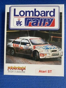 Atari ST Game Lombard RAC Rally by Mandarin Software with Manual & Stickers 1988 - Picture 1 of 11