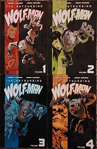 Astounding Wolf-Man TPB lot #1-4 COMPLETE SET SIGNED Robert Kirkman & Howard OOP - Picture 1 of 8