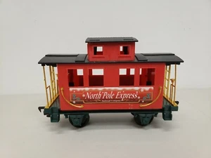 Eztec North Pole Express Christmas Train Caboose ONLY G Scale Gauge - Imagen 1 de 11