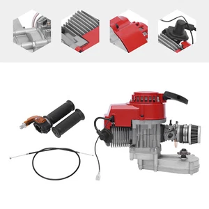 Kit de motor de carreras 2 tiempos 47cc 49cc 50cc motor mini bolsillo moto quad ATV - Imagen 1 de 12