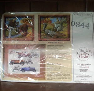 Kit Early Fords Crewel 0344 The Creative Circle nuevo en paquete - Imagen 1 de 5