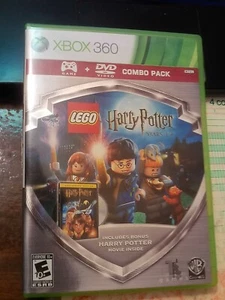 2013 WB GAMES~LEGO~HARRY POTTER~YEARS 1-4~X-BOX 360~GAME & DVD COMBO PACK~MINT - Picture 1 of 4