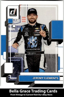 2023 Donruss Jeremy Clements #92 Jeremy Clements Racing NASCAR - Image 1 of 2