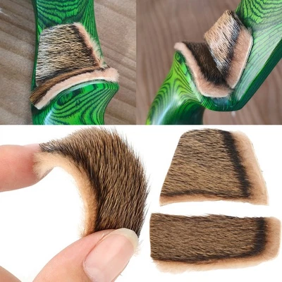 Tiro con arco reposaflechas piel de visón autoadhesivo tradicional arco largo arco recurvo tiro - Imagen 1 de 4