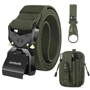 Tactical Belt for Men and Women, Military Work Belt Nylon with Quick-Release ... - Picture 1 of 8