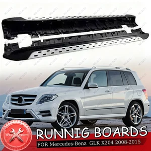 2Pcs Fits for Mercedes Benz GLK X204 2008-2015 Running Board Nerf Bar Side Step - Picture 1 of 5