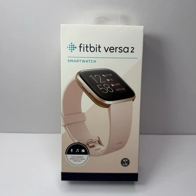 Fitbit Versa 2 Activity Tracker - Petal/Copper Rose - Image 1 of 4