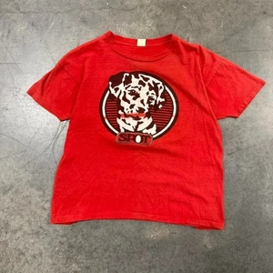 Camiseta De Colección Años 70 Mayo Spruce Spot Engine House Algodón Dálmata Talla L - Imagen 1 de 8