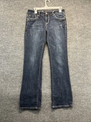 LA Idol Jeans Women 11 (Juniors) Blue Bootcut - Image 1 of 4