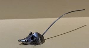 Napier Cheese Hors D'oeuvres Server Mice VTG Rhodium Plated 1960s - Picture 1 of 6