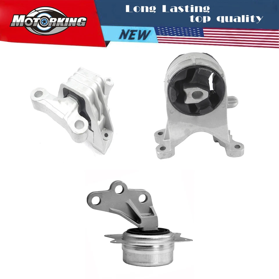 Комплект высококачественных креплений двигателя и трансмиссии для Pontiac G6 2.4 2008-2010 годов выпуска - Изображение 1 из 4