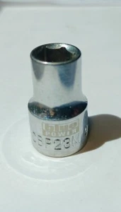 9MM Cornwell Blue Power  3/8 Drive Shallow Socket 6pt CBP23M - Picture 1 of 14