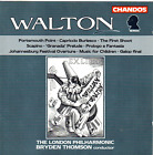 Sir William Walton ORCHESTRAL WORKS London Philharmonic Bryden Thomson (C2512)
