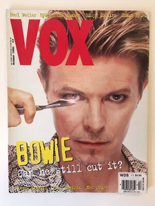Vox Magazine UK Issue 60 October 1995 David Bowie Paul Weller Bjork The Shamen - Picture 1 of 14