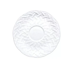 Bernardaud Limoges France OSIER Replacement Breakfast Tea Coffee Saucer 5 1/8 - Picture 1 of 3