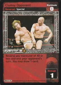 WWE: Clumsy Opponent (SS3) [Played] card type Reversals Raw Deal Wrestling WWF - Picture 1 of 1
